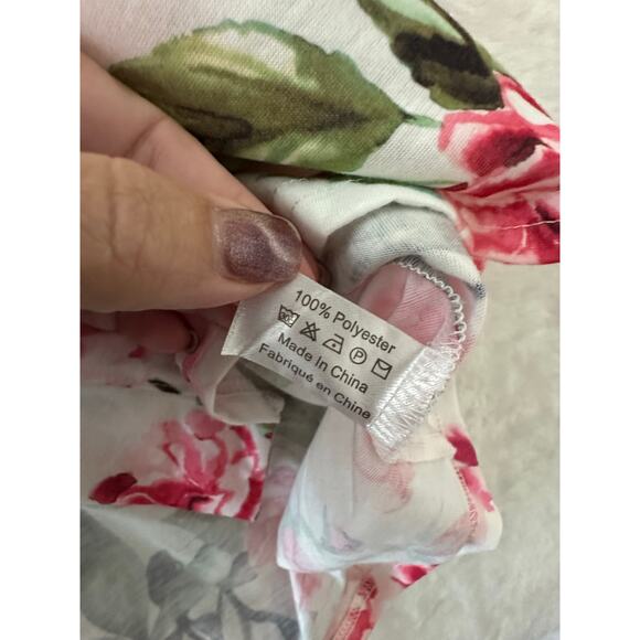 Show Me Your Mumu Floral Robe with Belt One Size Womens - Picture 7 of 7